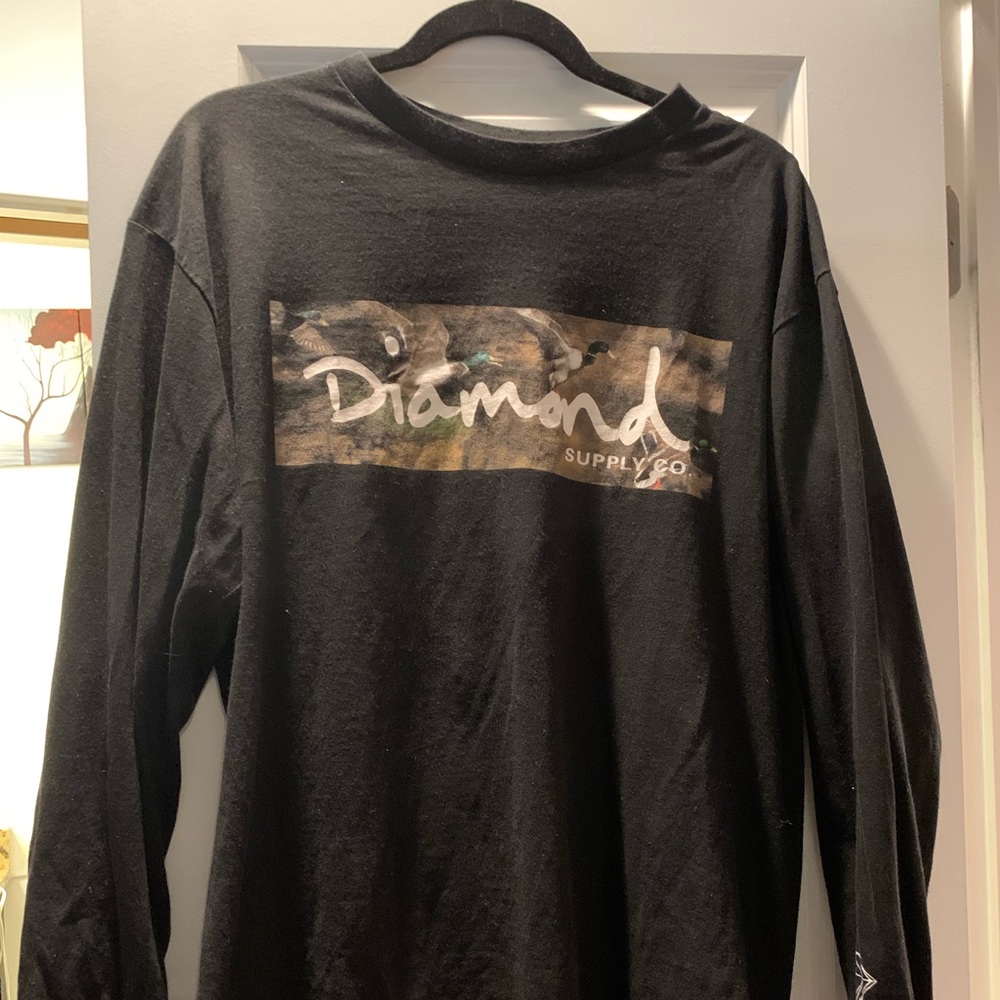 Diamond Supply Black Long Sleeve